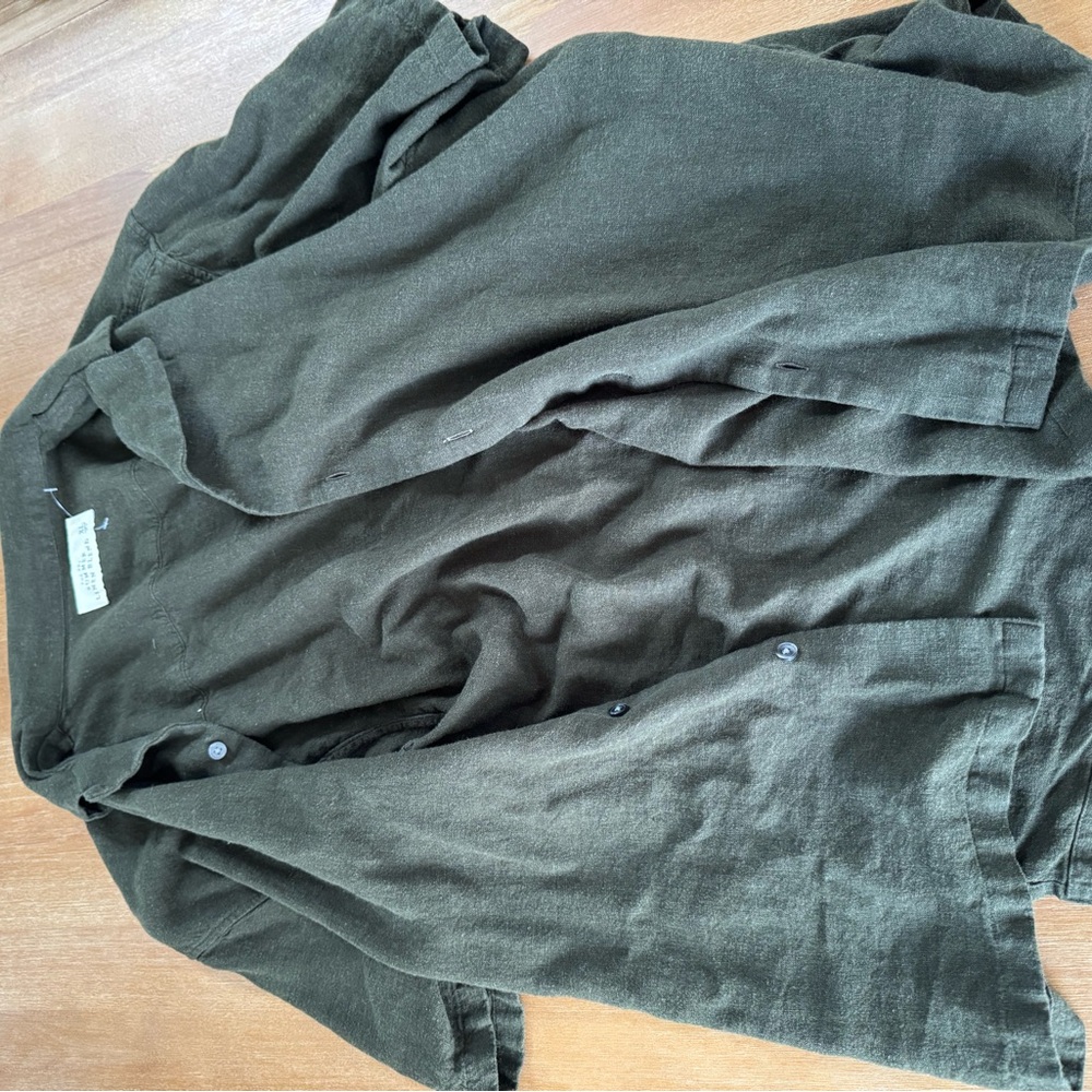 Abercrombie Men's Green Jacket